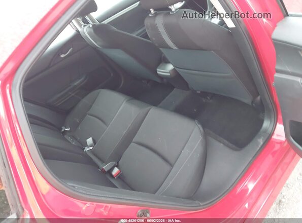 2HGFC1F32GH649430 2016 HONDA CIVIC Red Vista de la etiqueta del VIN