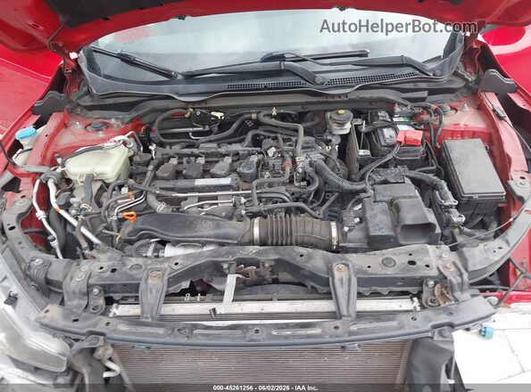 2HGFC1F32GH649430 2016 HONDA CIVIC Red Vista trasera