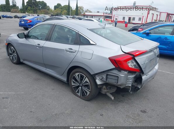 2HGFC1F32HH633648 2017 HONDA CIVIC Серебряный Задняя левая четверть
