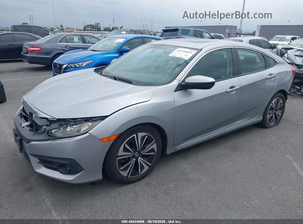 2HGFC1F32HH633648 2017 HONDA CIVIC Серебряный Передняя левая четверть
