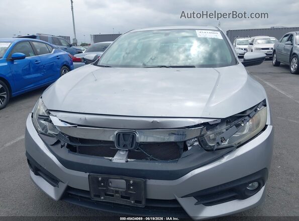 2HGFC1F32HH633648 2017 HONDA CIVIC Серебряный Вид щитка приборов