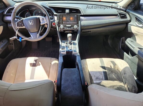 2HGFC1F32HH649820 2017 HONDA CIVIC White Dashboard view