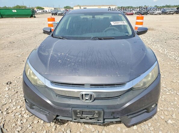 2HGFC1F33GH651266 2016 HONDA CIVIC Gray Widok z przodu