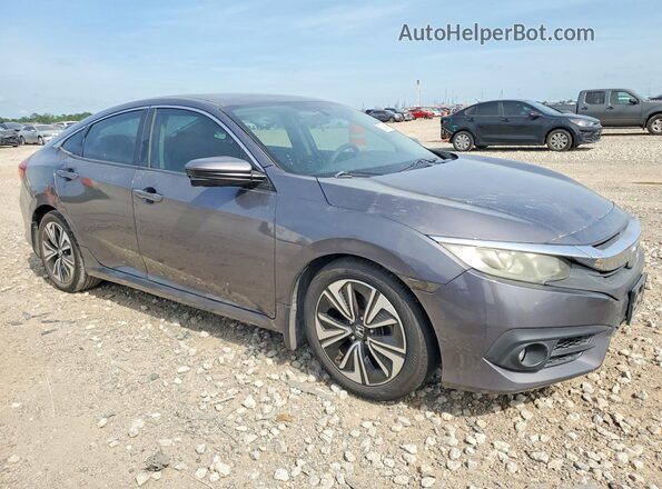 2HGFC1F33GH651266 2016 HONDA CIVIC Gray Przód prawy