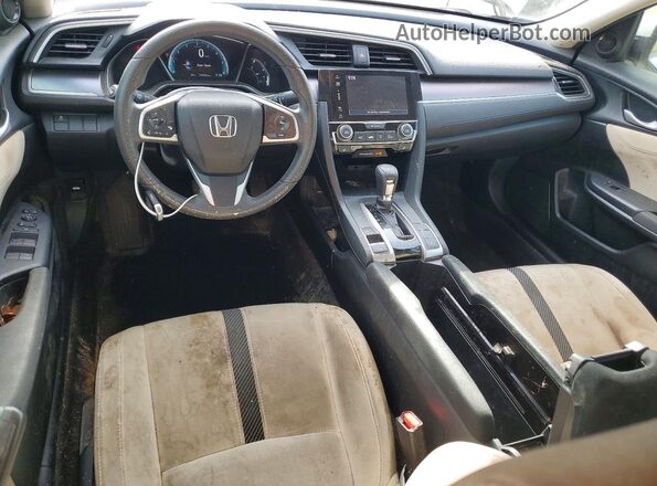 2HGFC1F33HH649809 2017 HONDA CIVIC White Вид панелі приладів