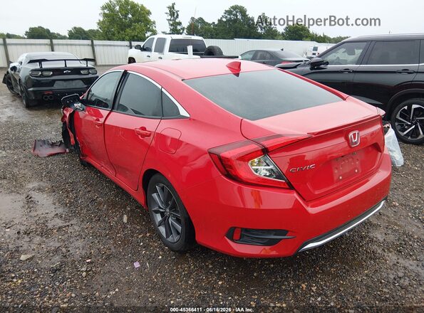 2HGFC1F33MH701773 2021 HONDA CIVIC Red Tył lewy