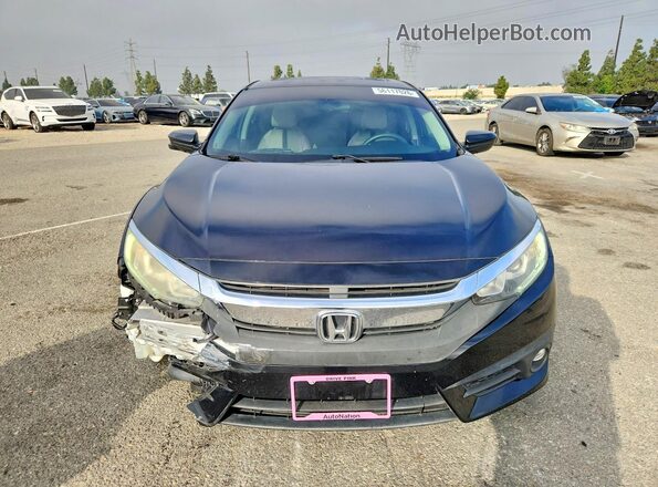 2HGFC1F34GH634489 2016 HONDA CIVIC Черный Вид спереди