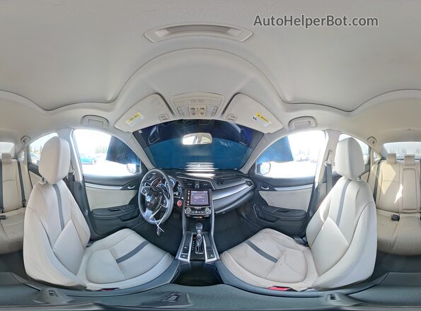 2HGFC1F34GH634489 2016 HONDA CIVIC Черный Панорамный вид салона 360°