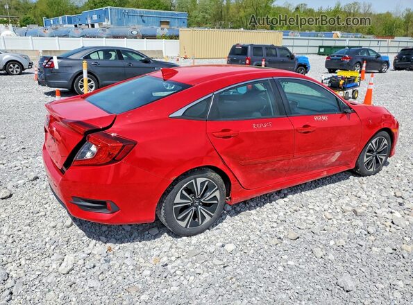 2HGFC1F35GH651690 2016 HONDA CIVIC Red Tył prawy