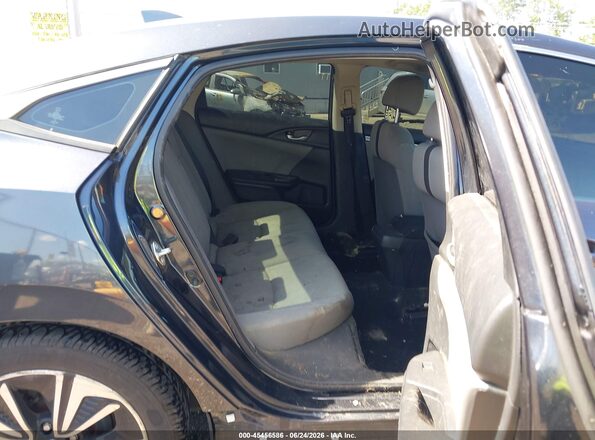 2HGFC1F35JH645198 2018 HONDA CIVIC Black VIN კოდის სტიკერის ხედი