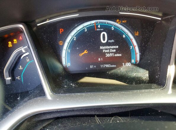 2HGFC1F35KH651388 2019 HONDA CIVIC Black 