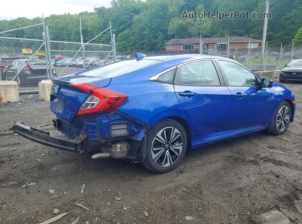 2HGFC1F36GH641539 2016 HONDA CIVIC Синий Задняя правая четверть