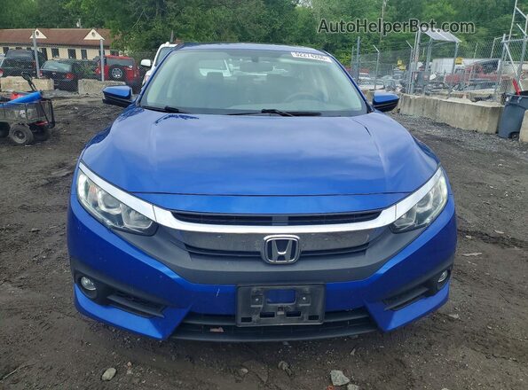 2HGFC1F36GH641539 2016 HONDA CIVIC Синий Вид спереди