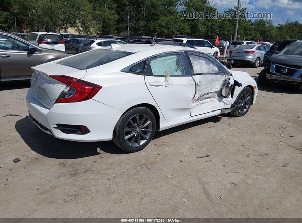 2HGFC1F36MH700729 2021 HONDA CIVIC White Tył prawy