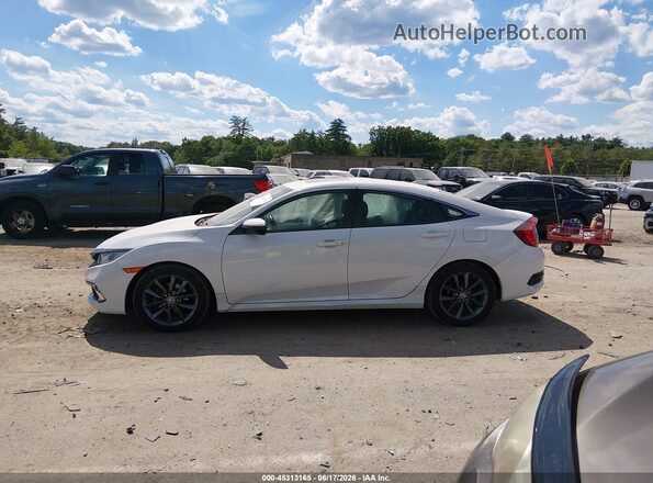 2HGFC1F36MH700729 2021 HONDA CIVIC White Widok wnętrza 360 stopni