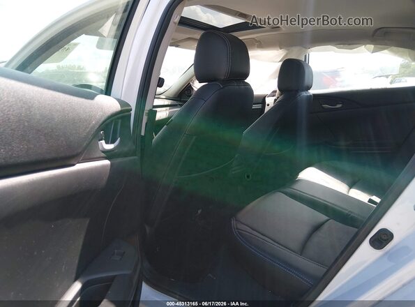2HGFC1F36MH700729 2021 HONDA CIVIC White Widok naklejki z numerem VIN
