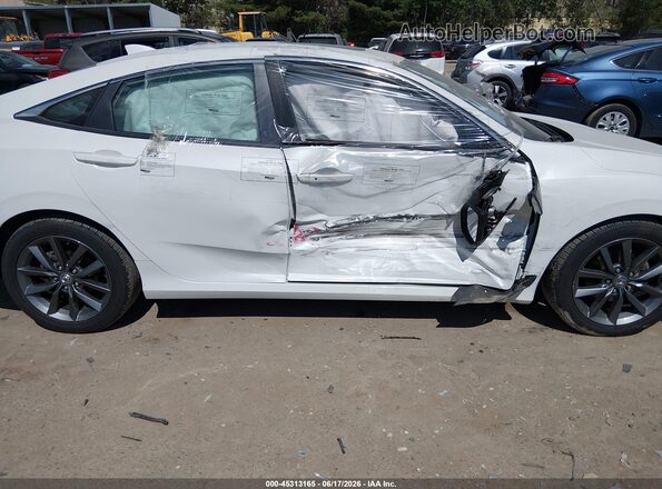 2HGFC1F36MH700729 2021 HONDA CIVIC White Widok z przodu