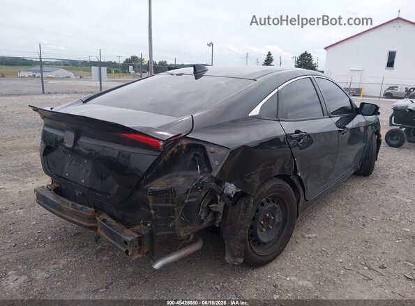 2HGFC1F37GH638598 2016 HONDA CIVIC Black წინა ხედი