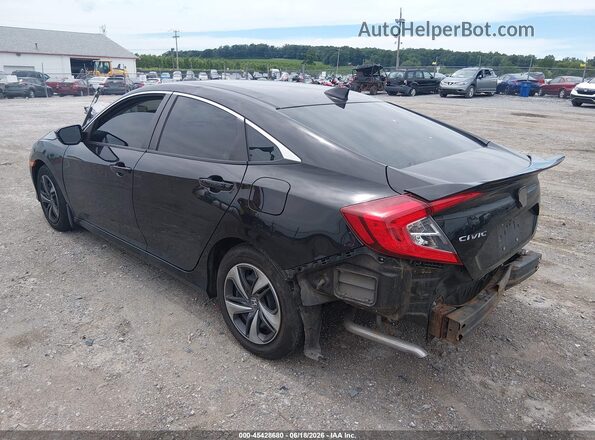 2HGFC1F37GH638598 2016 HONDA CIVIC Black უკანა მარცხენა