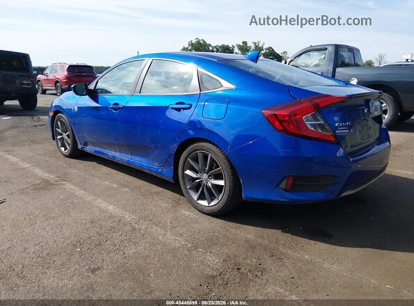 2HGFC1F37MH701369 2021 HONDA CIVIC Dark Blue Задняя левая четверть