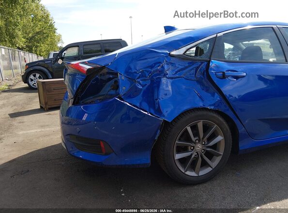 2HGFC1F37MH701369 2021 HONDA CIVIC Dark Blue Вид спереди