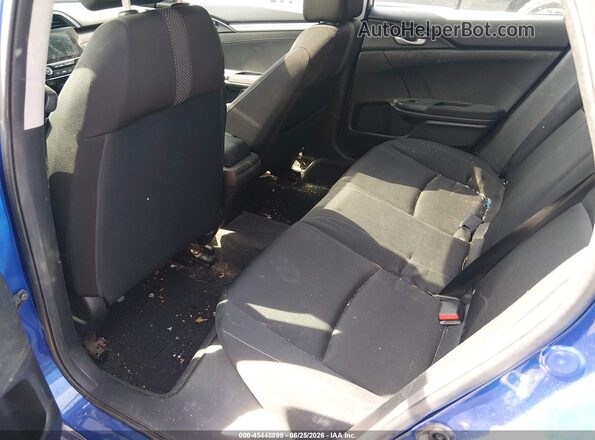 2HGFC1F37MH701369 2021 HONDA CIVIC Dark Blue Вид наклейки с VIN-кодом
