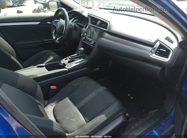 2HGFC1F37MH701369 2021 HONDA CIVIC Dark Blue Вид салона спереди