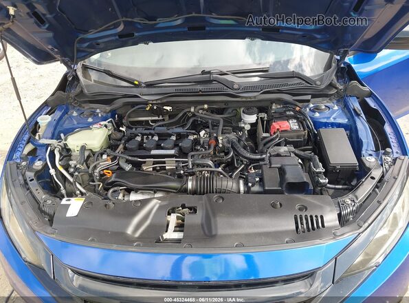 2HGFC1F38GH653787 2016 HONDA CIVIC Blue Հետևի տեսք