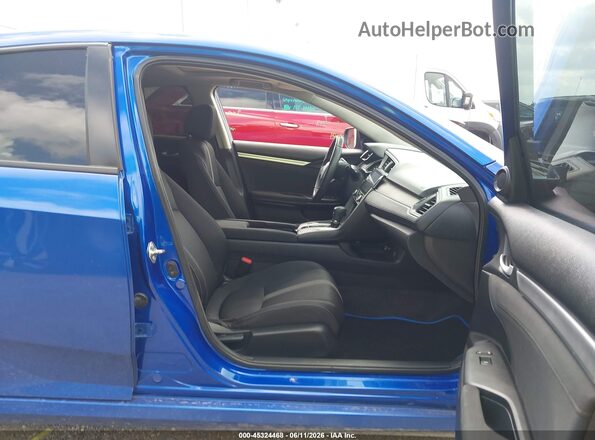 2HGFC1F38GH653787 2016 HONDA CIVIC Blue Սալոնի դիմացի տեսք