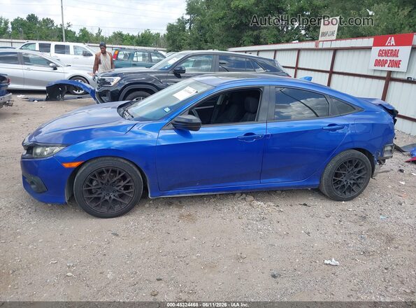 2HGFC1F38GH653787 2016 HONDA CIVIC Blue 
