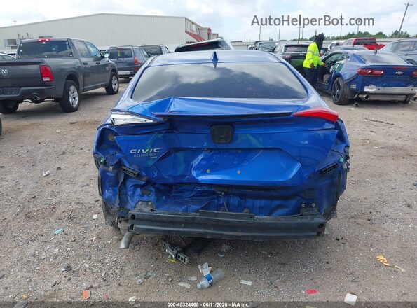2HGFC1F38GH653787 2016 HONDA CIVIC Blue 