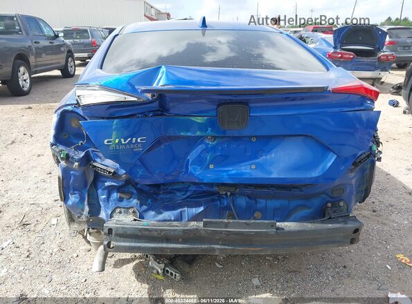 2HGFC1F38GH653787 2016 HONDA CIVIC Blue Դիմացի տեսք