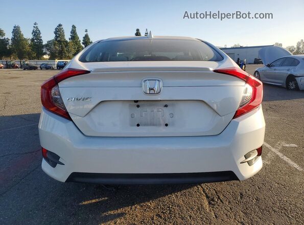 2HGFC1F38HH650308 2017 HONDA CIVIC White Հետևի տեսք