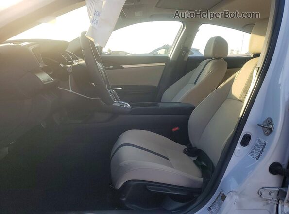 2HGFC1F38HH650308 2017 HONDA CIVIC White Սալոնի դիմացի տեսք