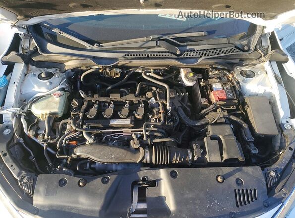 2HGFC1F38HH650308 2017 HONDA CIVIC White Սալոնի հետևի տեսք