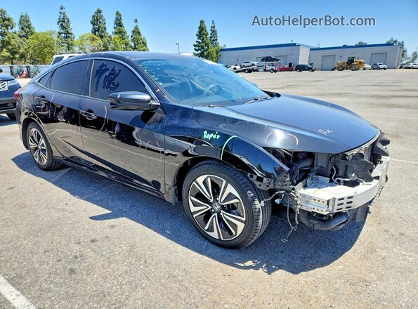 2HGFC1F39HH647823 2017 HONDA CIVIC Black Delantero derecho