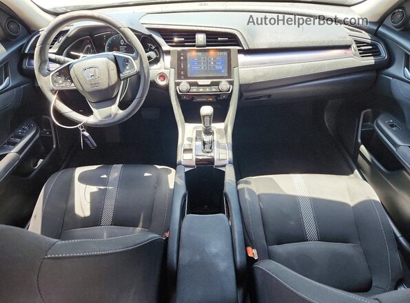2HGFC1F39HH647823 2017 HONDA CIVIC Black Vista del salpicadero