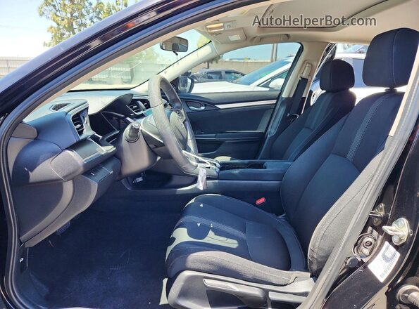 2HGFC1F39HH647823 2017 HONDA CIVIC Black Vista interior delantera