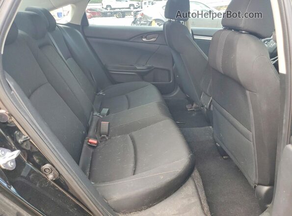 2HGFC1F39MH706122 2021 HONDA CIVIC Black Вид задніх сидінь