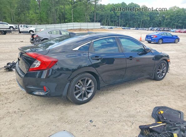 2HGFC1F39MH706122 2021 HONDA CIVIC Black Задня права чверть