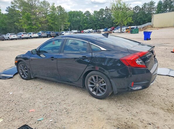 2HGFC1F39MH706122 2021 HONDA CIVIC Black Задня ліва чверть
