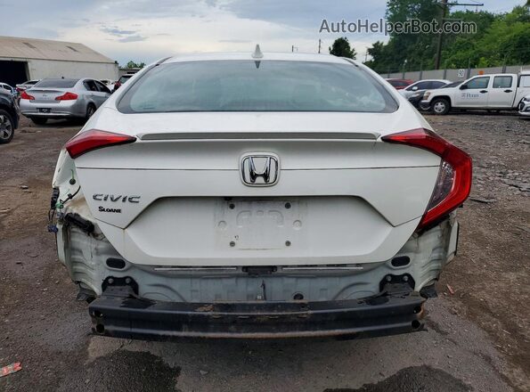 2HGFC1F3XHH639519 2017 HONDA CIVIC Белый Вид сзади