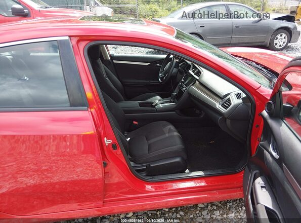 2HGFC1F3XKH650138 2019 HONDA CIVIC Red Vista interior delantera