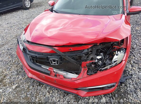 2HGFC1F3XKH650138 2019 HONDA CIVIC Red Vista frontal