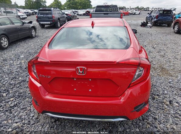 2HGFC1F3XKH650138 2019 HONDA CIVIC Red 