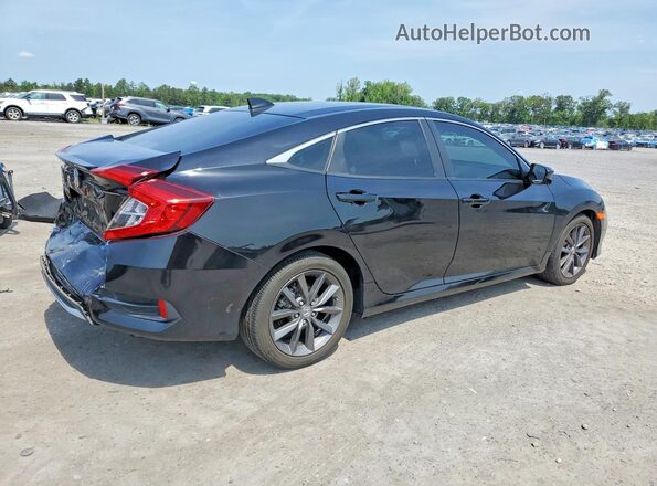2HGFC1F3XMH706145 2021 HONDA CIVIC Черный Задняя правая четверть