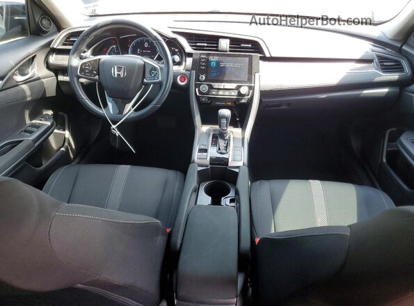 2HGFC1F3XMH706145 2021 HONDA CIVIC Черный Вид панели приборов