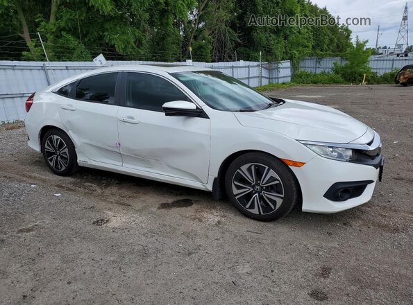 2HGFC1F40GH114525 2016 HONDA CIVIC White Передня права чверть