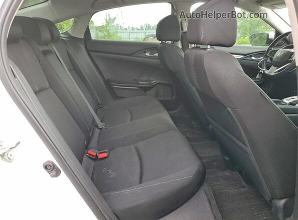 2HGFC1F40GH114525 2016 HONDA CIVIC White Вид задніх сидінь