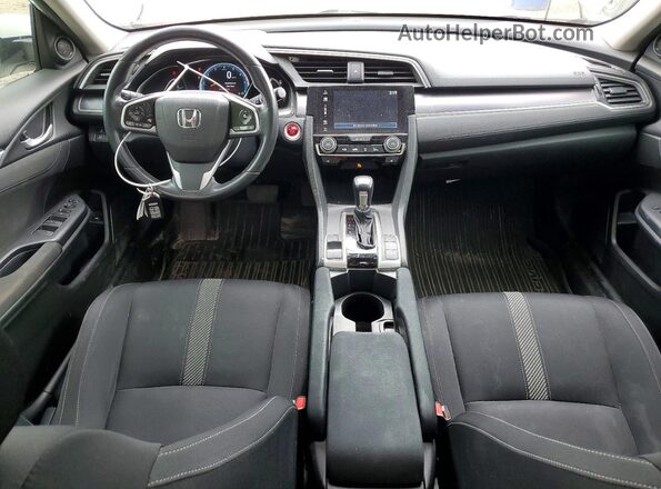 2HGFC1F40GH114525 2016 HONDA CIVIC White Вид панелі приладів